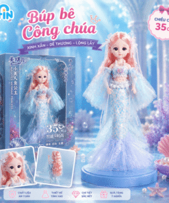 Bộ Đồ Chơi Búp Bê Nàng Tiên Cá Cho Bé Gái 35CM