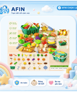 bộ đồ chơi rau củ