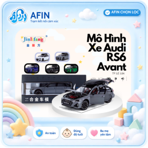 Mô hình xe Audi RS6 Avant 1:24 có đèn và âm thanh